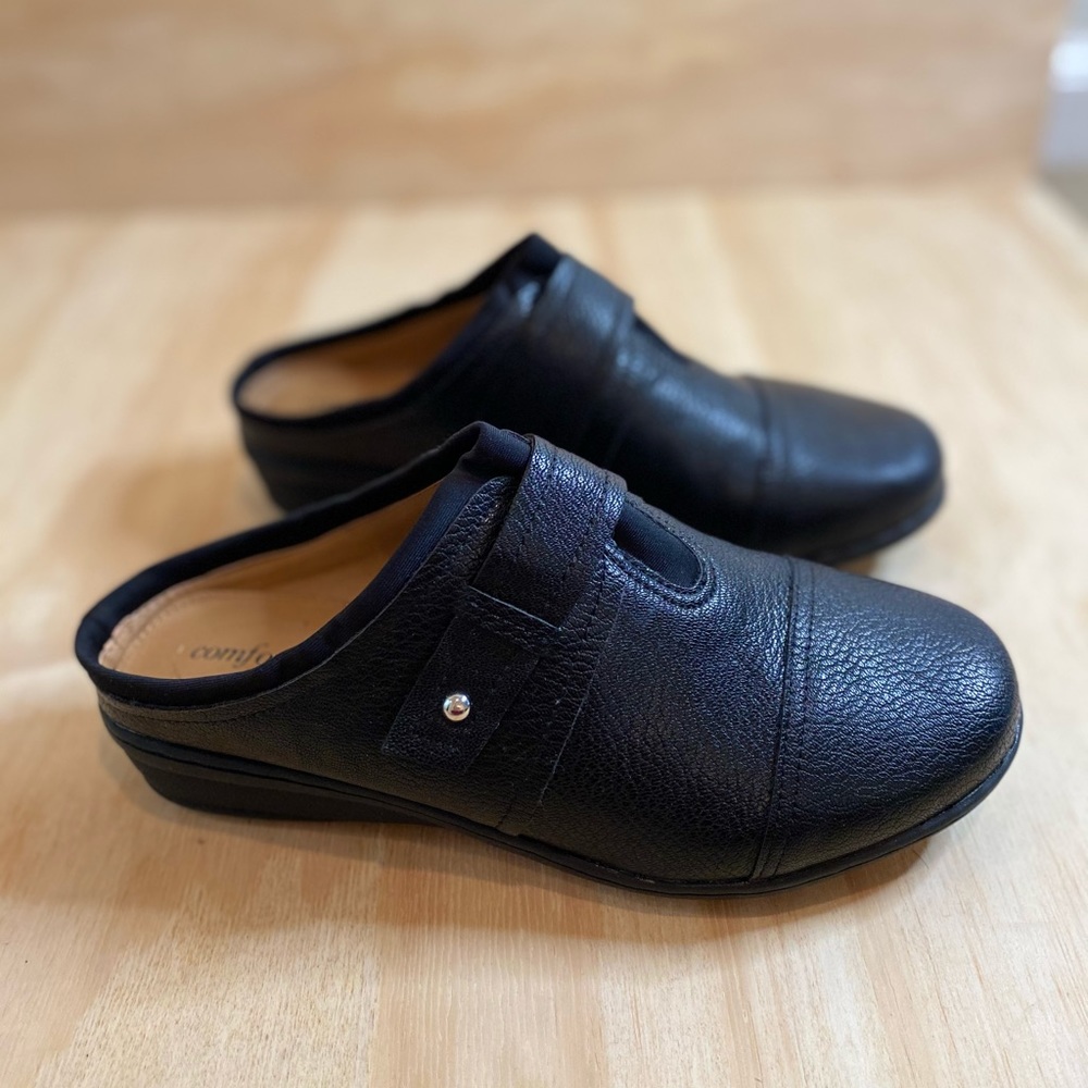 Comfortview Black Shoes
